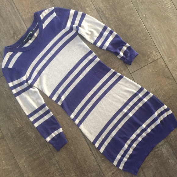 French Connection Dresses & Skirts - 🍀FRENCH CONNECTION Striped Sweater Dress Size 2